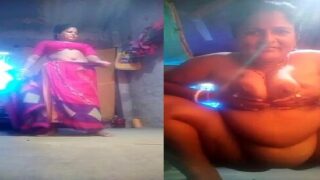 Indian housewife big boobs ass flaunt